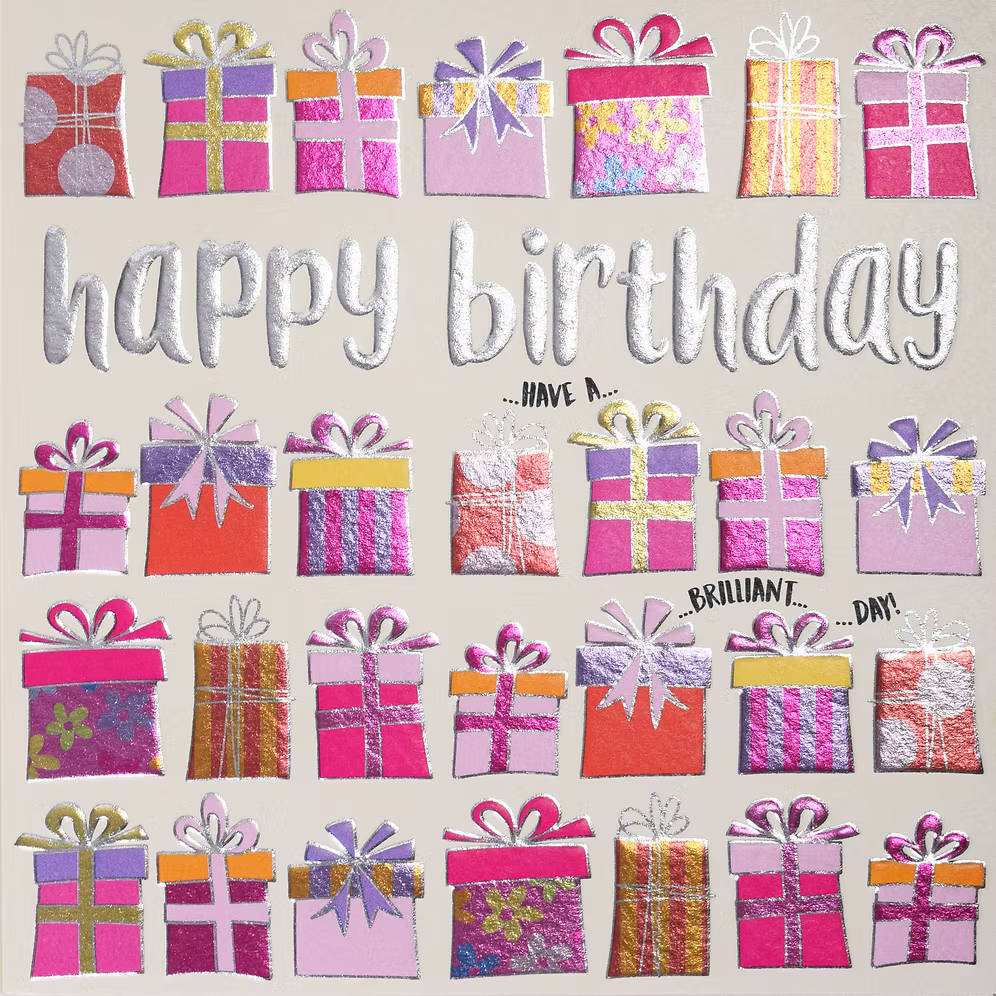 Birthday Presents Card