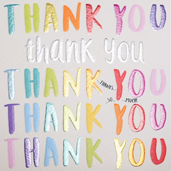 Thank You Card