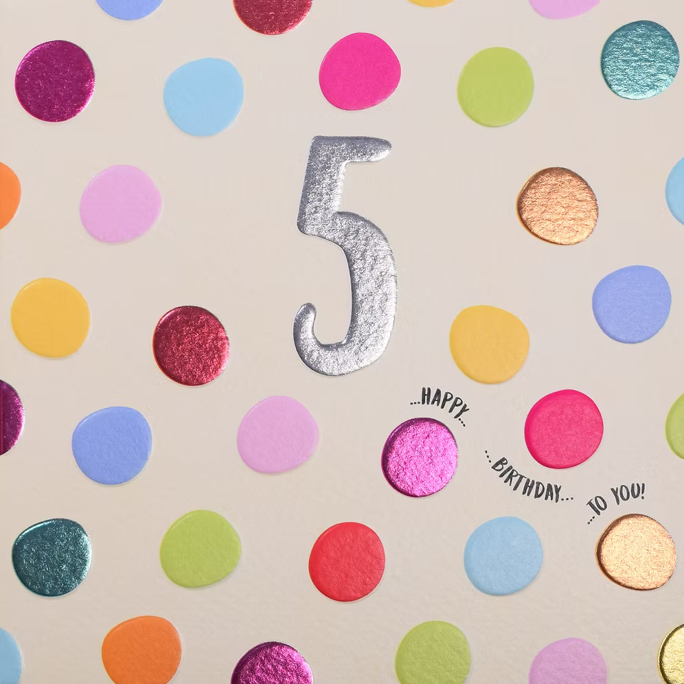 Pink birthday card by Wendy Jones-Blackett featuring cheerful design, perfect for celebrating special occasions.
