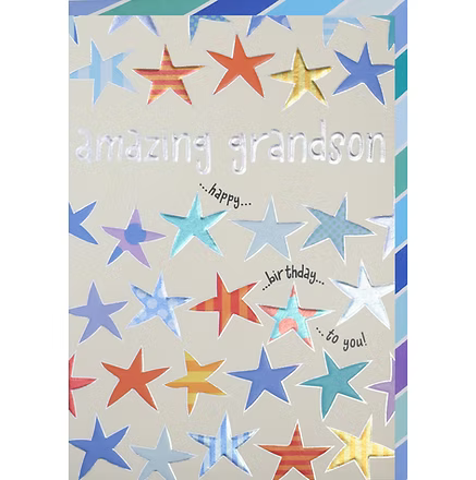 Grandson Birthday Card