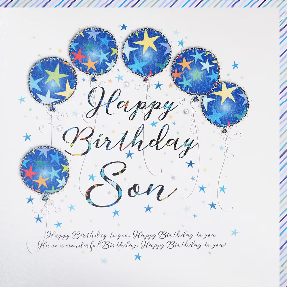 Happy Birthday Son Card