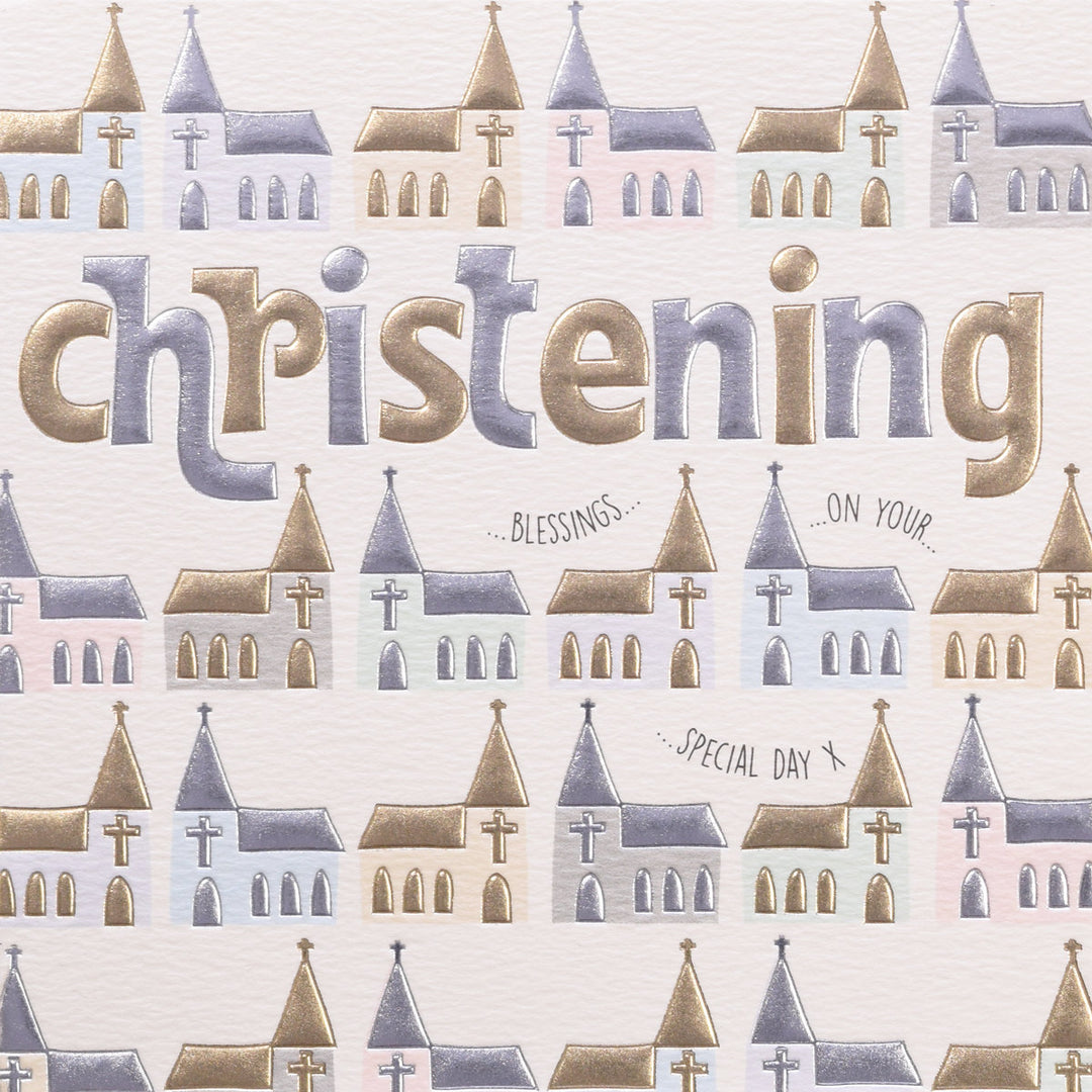 Churches Christening Card