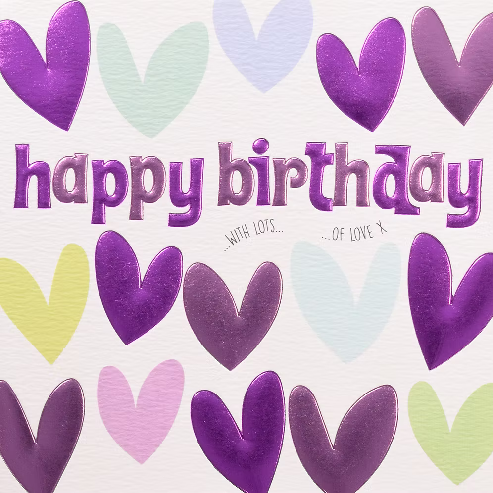 Colorful Happy Birthday card by Wendy Jones-Blackett for Cornucopia Home and Gift, featuring cheerful birthday message and festive design.