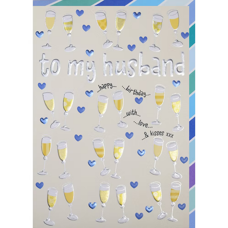Husband Birthday Card