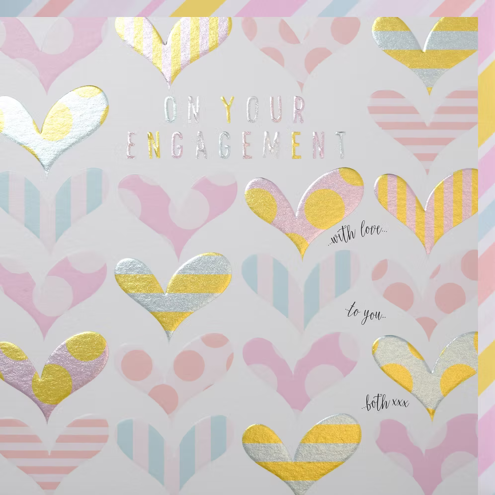On your Engagement Card