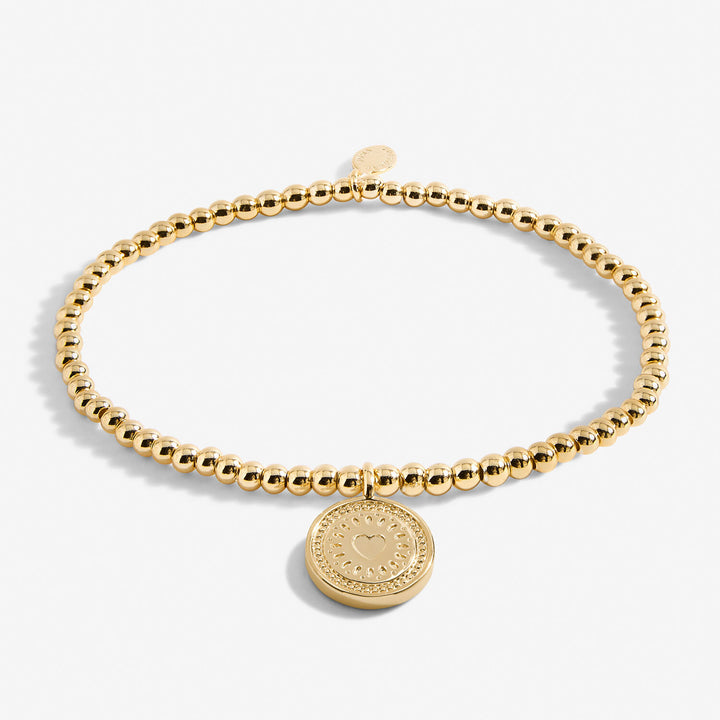 Joma Jewellery 40th birthday bracelet with a delicate charm, designed for celebrating milestone birthdays.