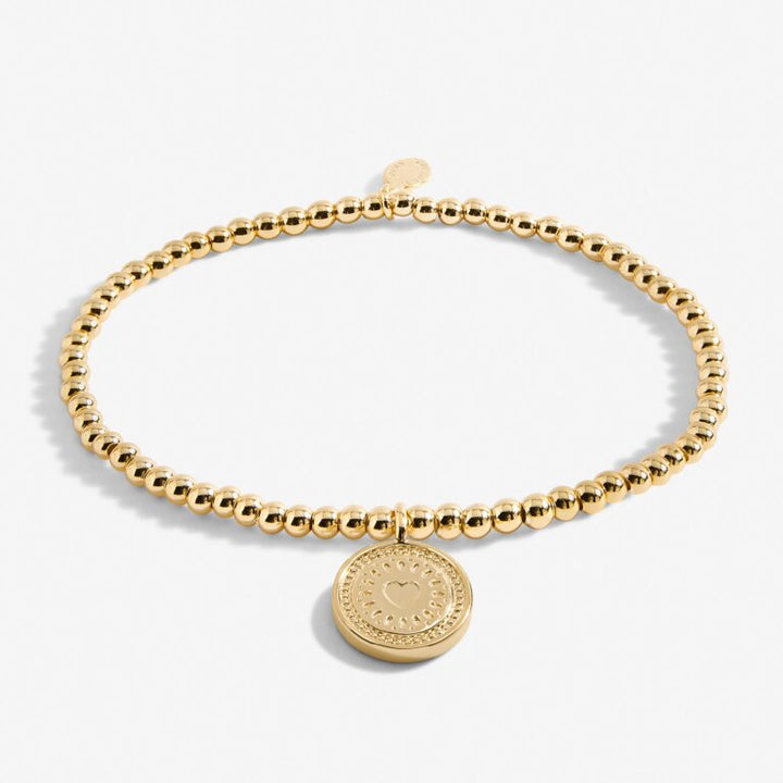 Joma Jewellery A Little 60th Birthday bracelet with gold-tone charm and delicate chain, perfect for celebrating milestone birthdays.