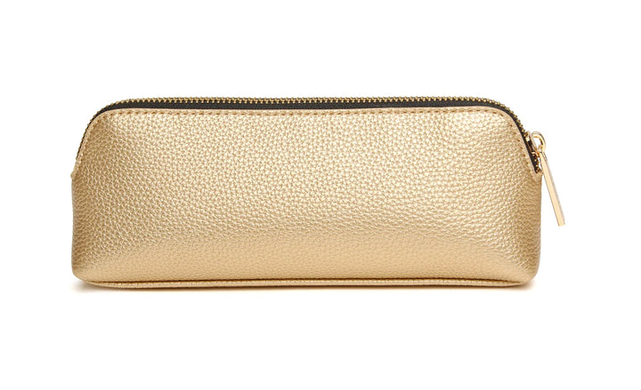 Gold and Black Kensington Makeup Bag