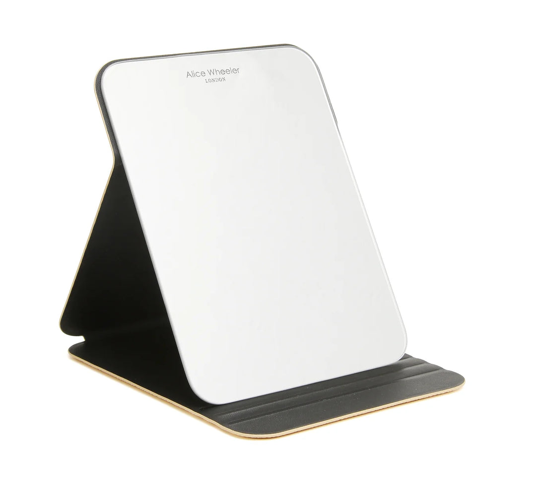 Gold and Black Kensington Folding Mirror