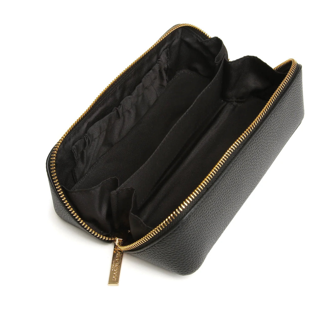 Black Kensington Small Train Case
