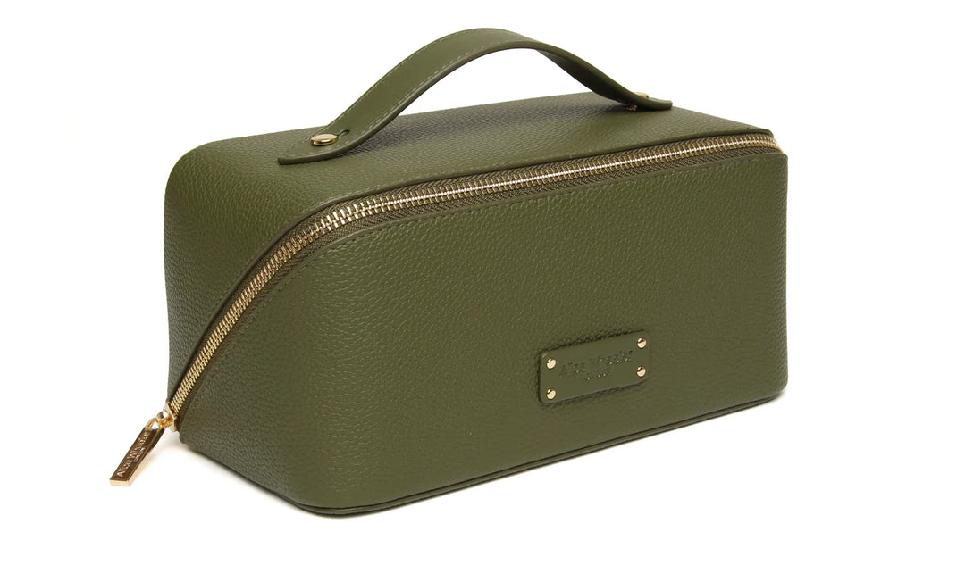 Kensington Makeup Train Case - Olive