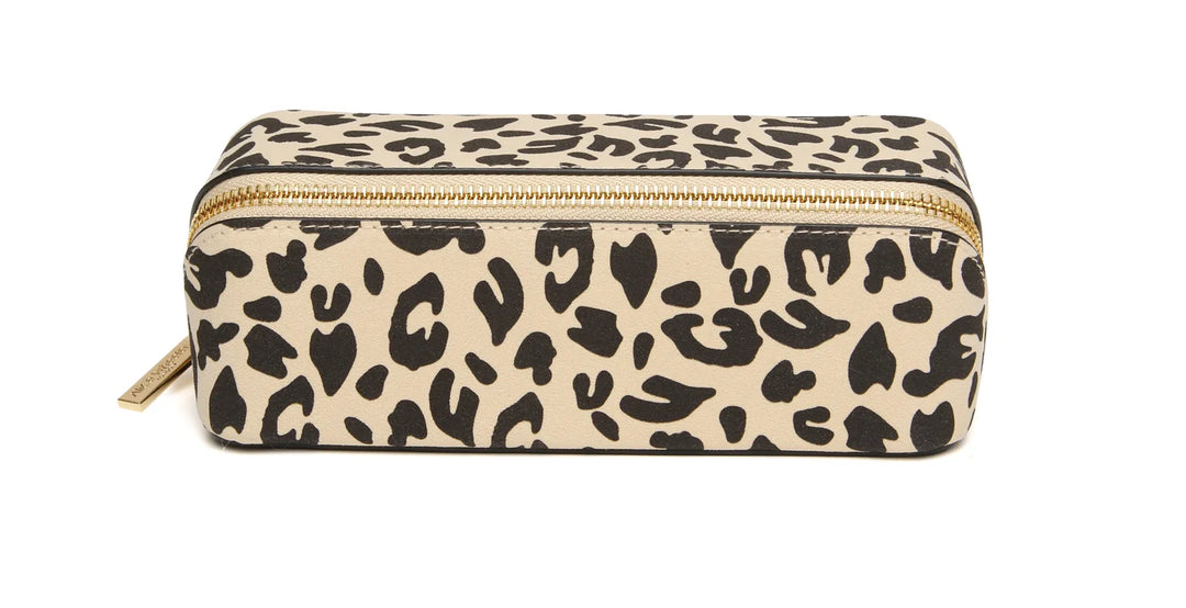 Leopard Small Train Case