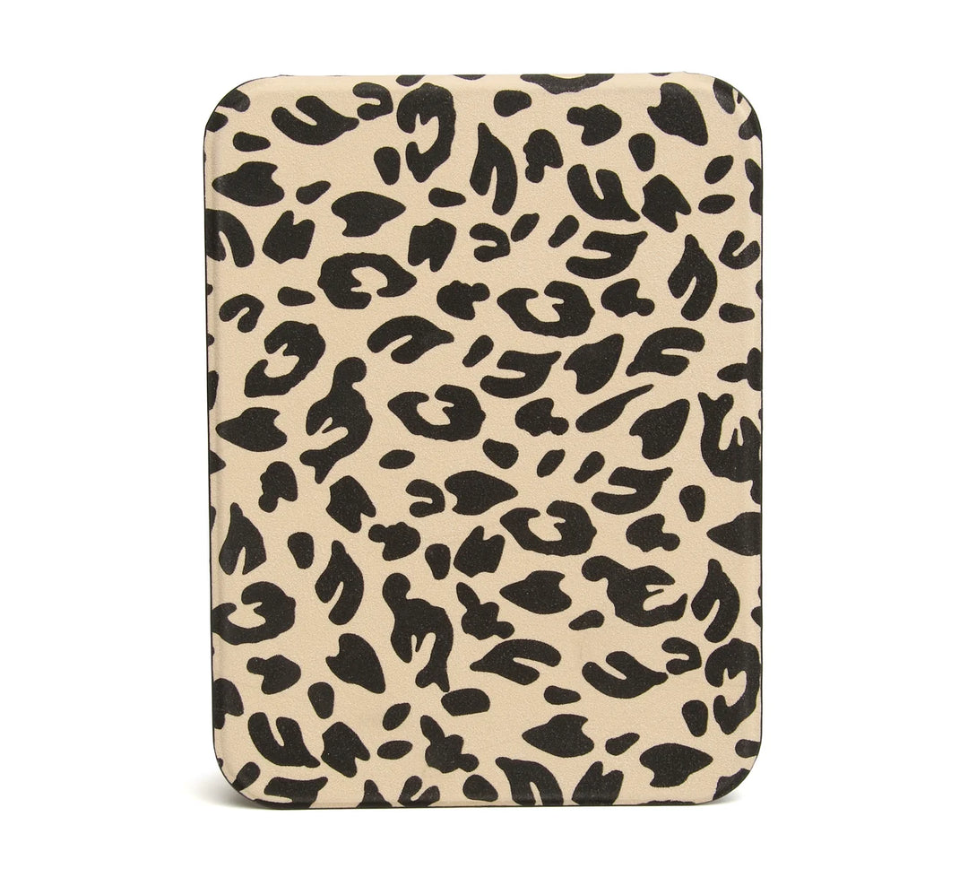 Leopard Folding Travel Mirror