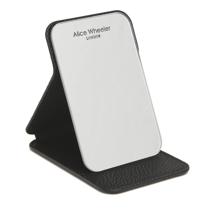 Black Mini Folding Mirror
