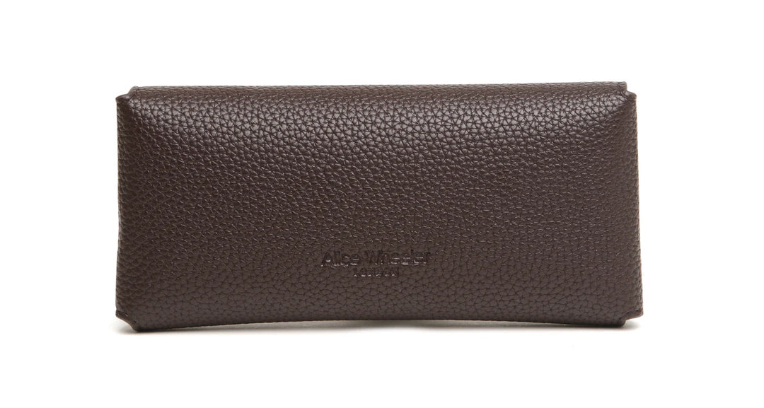 Chocolate Kensington Glasses Case