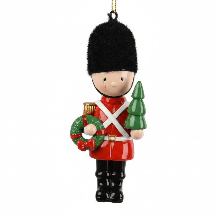Nutcracker Toy Soldier Christmas Tree Decoration - 2 Assorted