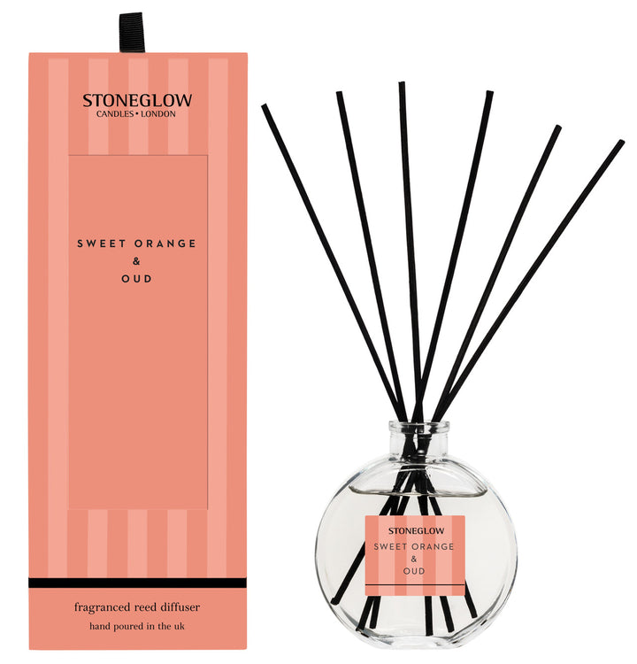 Modern Classics New - Sweet Orange &amp; Oud - Scented Reed Diffuser