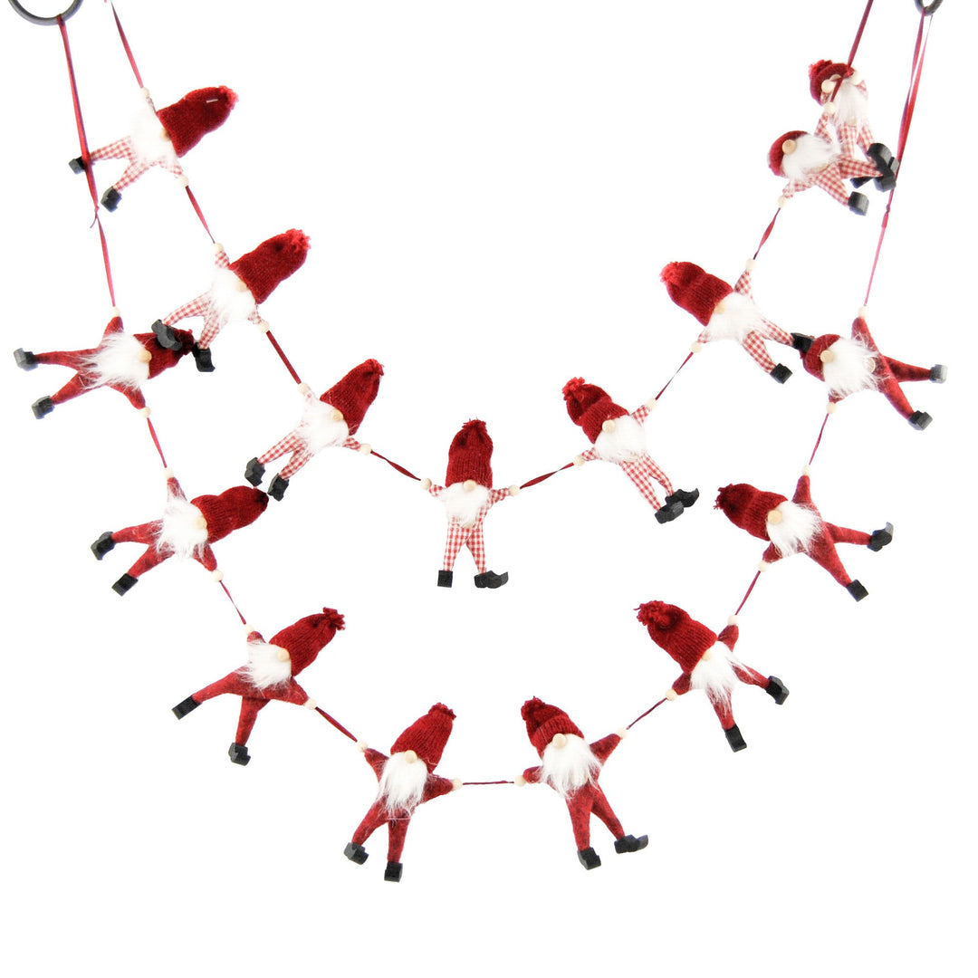 Christmas Gonk Garland 110cm (Design May Vary)