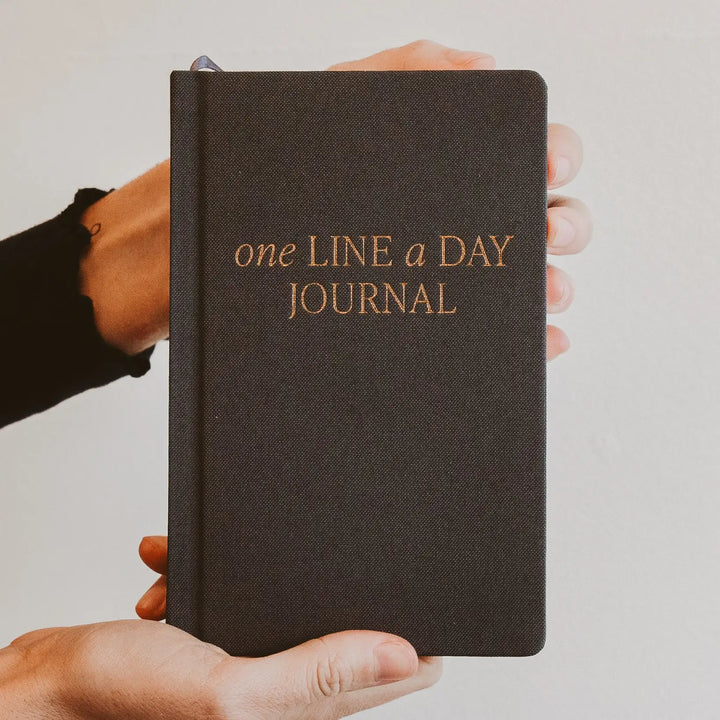 One Line A Day Journal - Charcoal