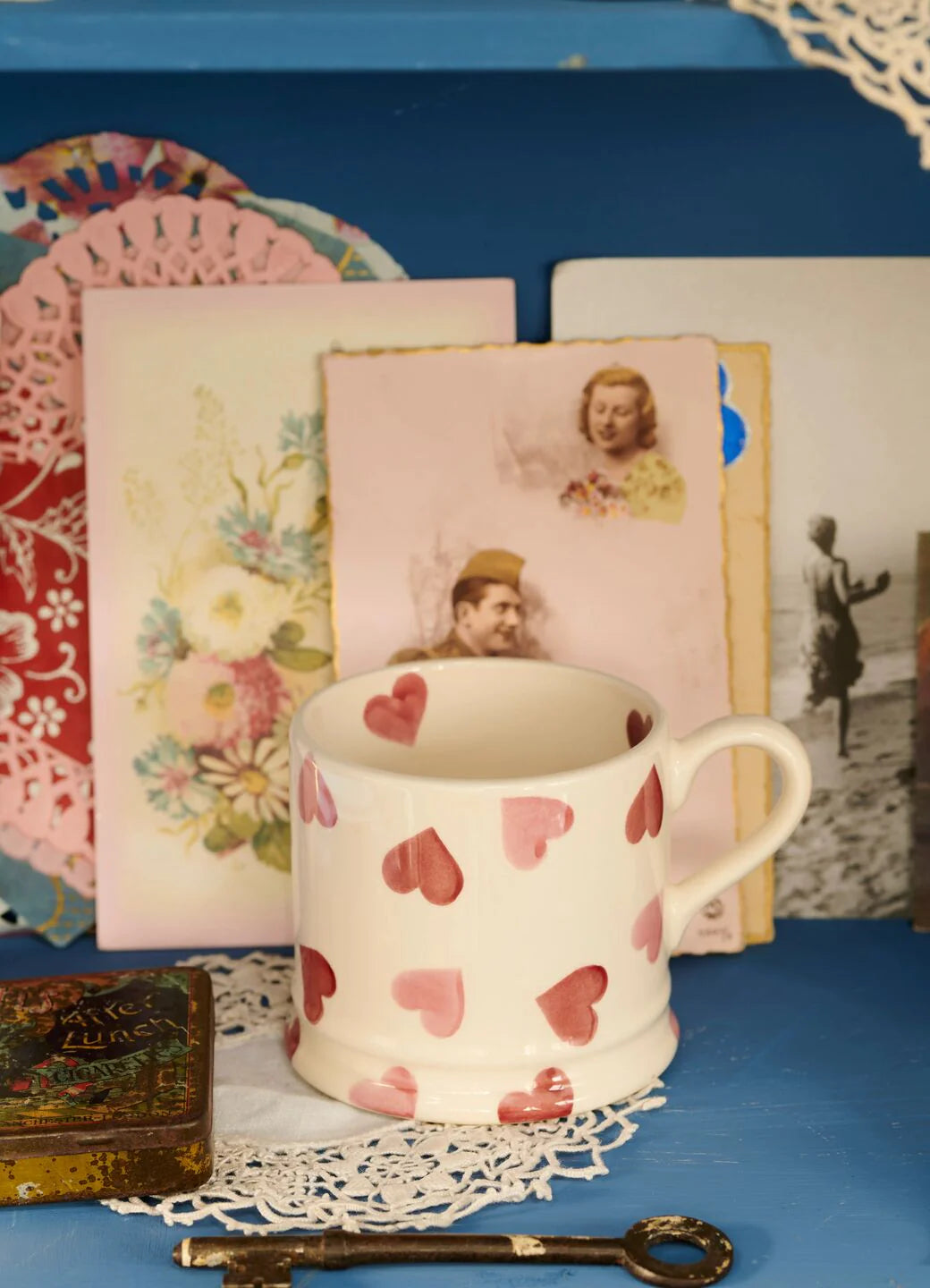 Emma Bridgewater Pink Hearts Small Mug