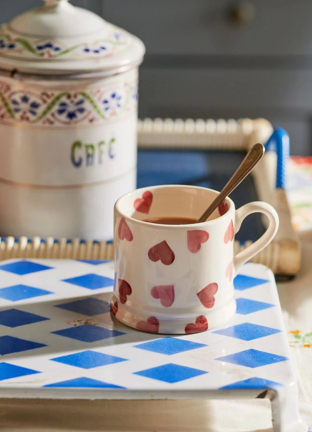 Emma Bridgewater Pink Hearts Small Mug