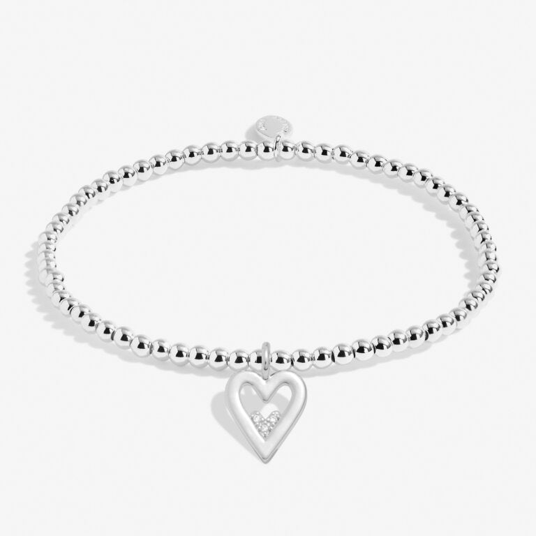 Joma Jewellery "Happy Birthday Daughter" charm bracelet with silver-tone finish and delicate design, perfect for celebrating a special occasion.