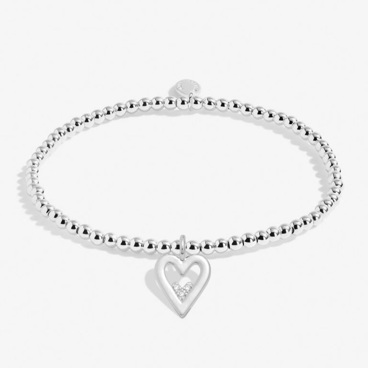 Joma Jewellery "Happy Birthday Daughter" charm bracelet with silver-tone finish and delicate design, perfect for celebrating a special occasion.