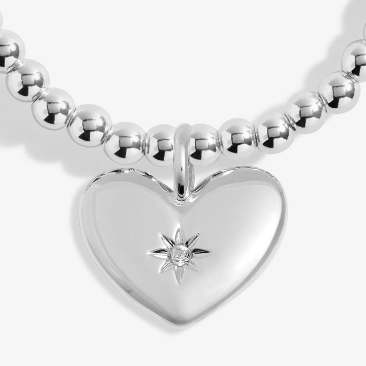 Here For You Heart Charm Bracelet