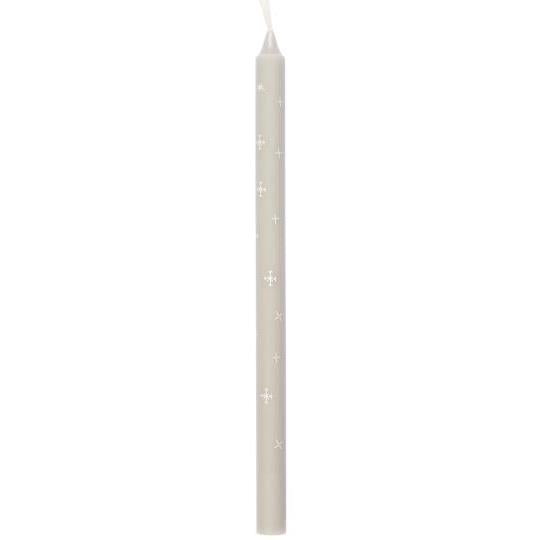 IB Laursen Star Taper Candle from Cornucopia Home and Gift, holiday-themed Christmas candle with star design.