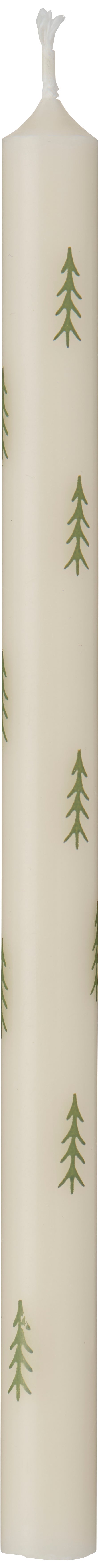 Christmas Trees Stearin Taper Candle