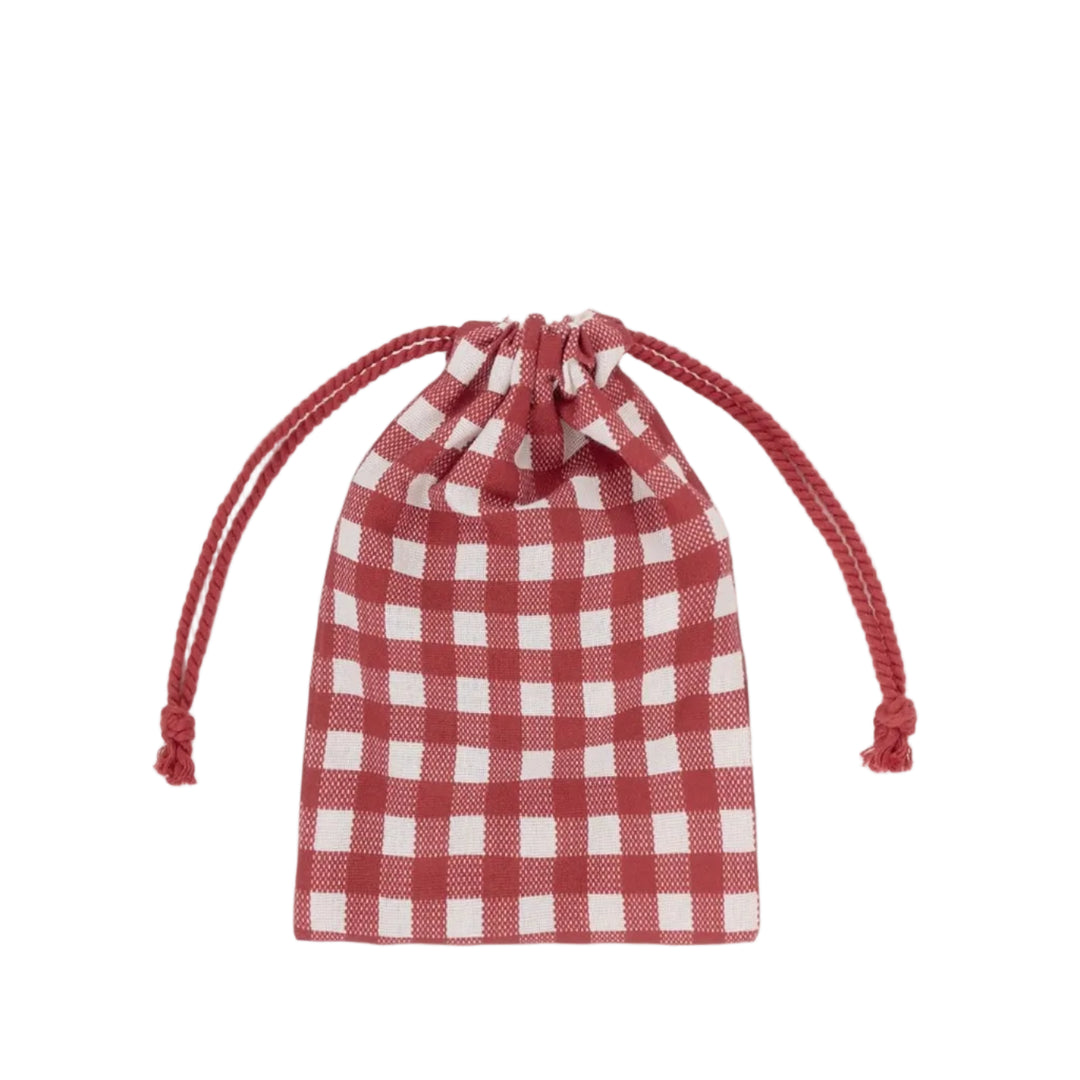 Rustic Red Gingham Bow Garland