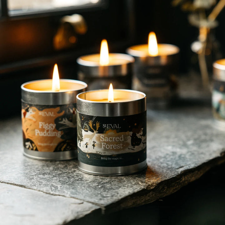 Christmas Sacred Forest Scented Tin Candle
