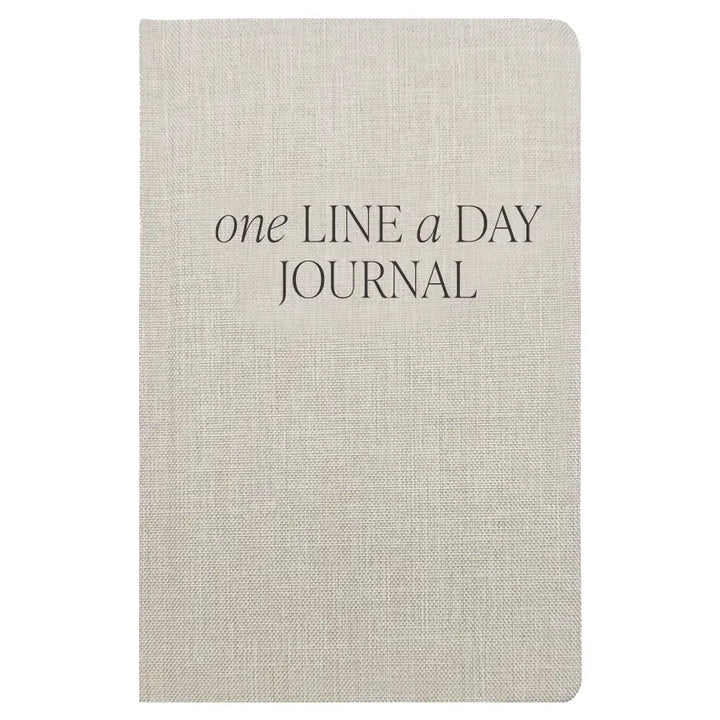 One Line A Day Journal - Tan