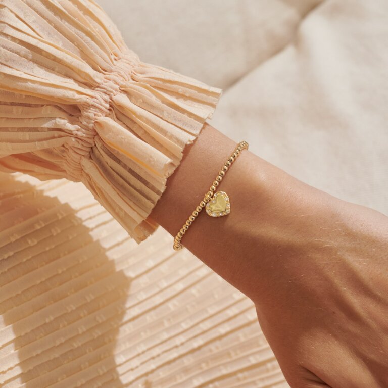 Joma Jewellery A Little Happy 16th Birthday bracelet with a charm, designed for celebrating a special 16th birthday.