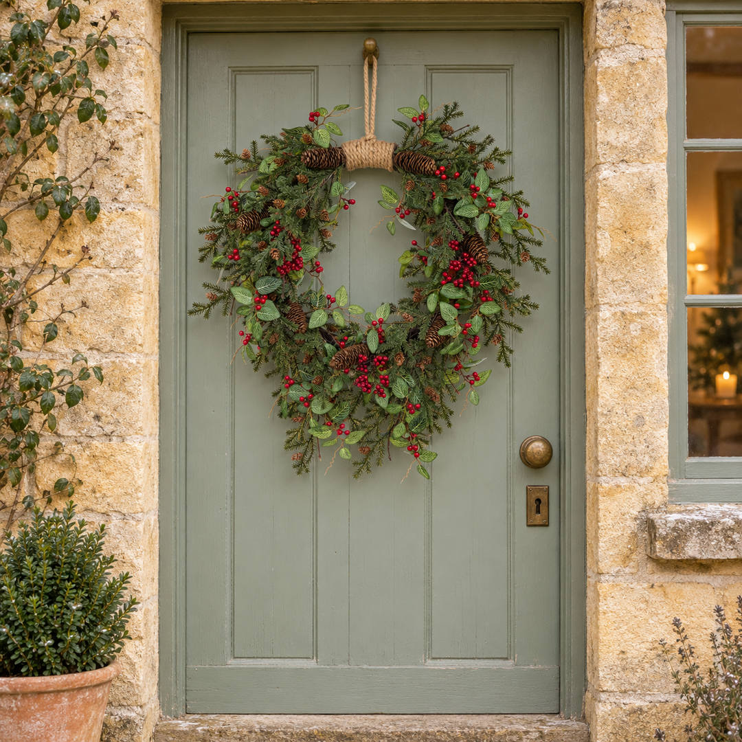 Oakham Jute Wreath - 56cm