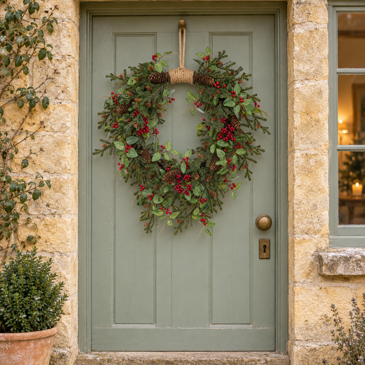 Oakham Jute Wreath - 56cm