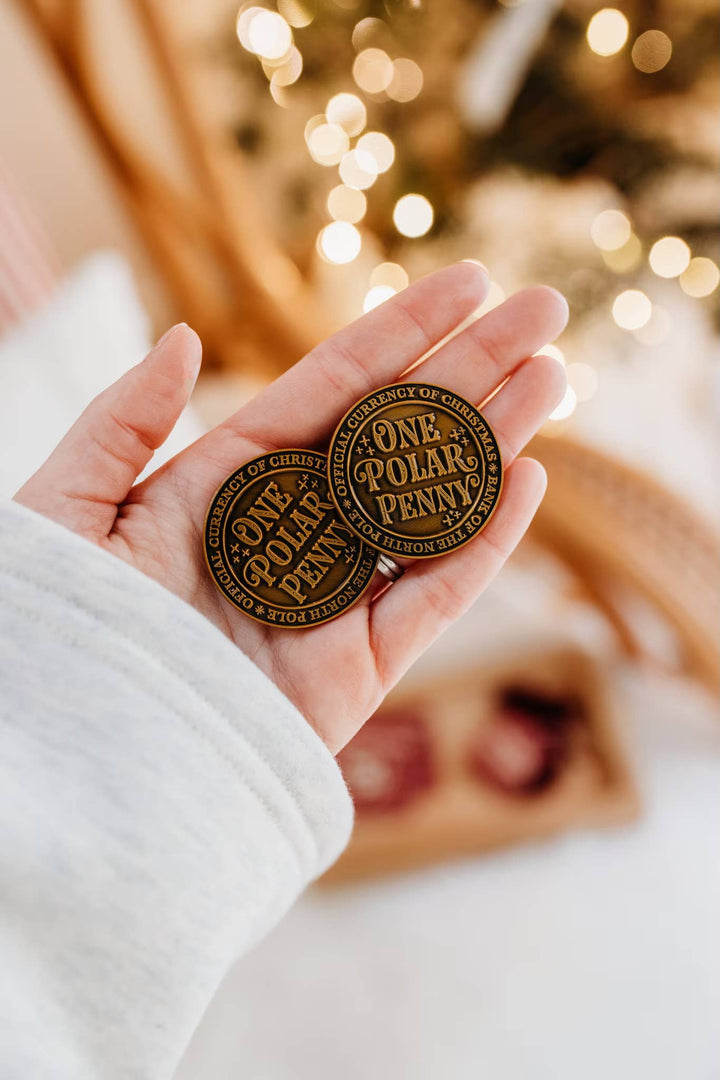 North Pole Polar Pennies Good Behaviour Coins Christmas Coin