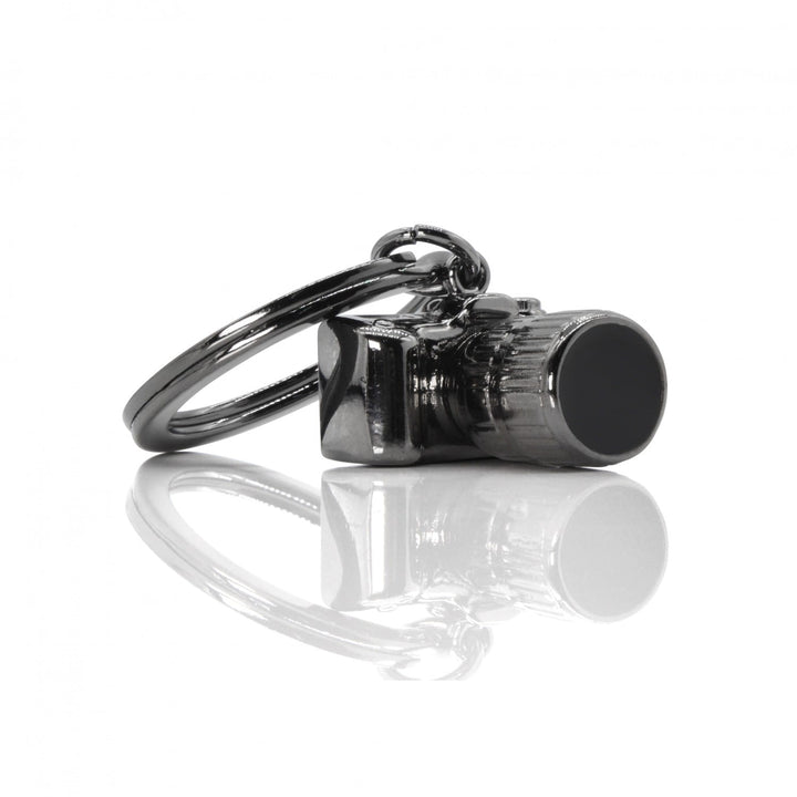Gunmetal Camera Keyring