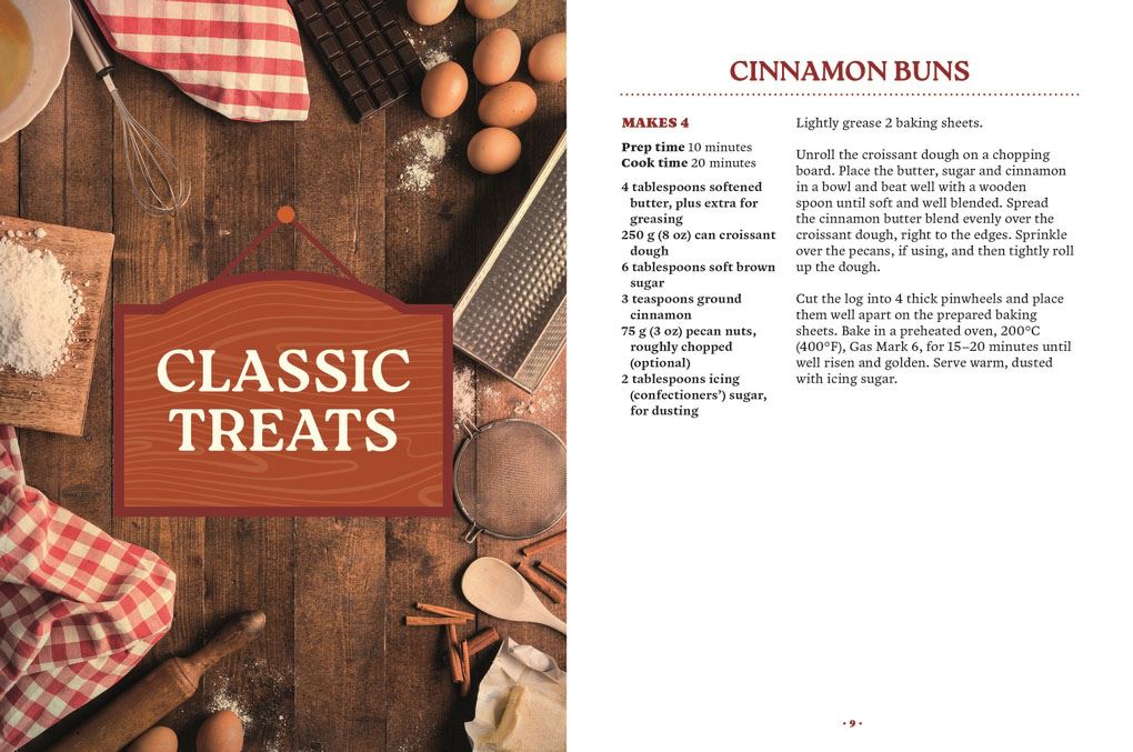 Cinnamon Bun Cookbook