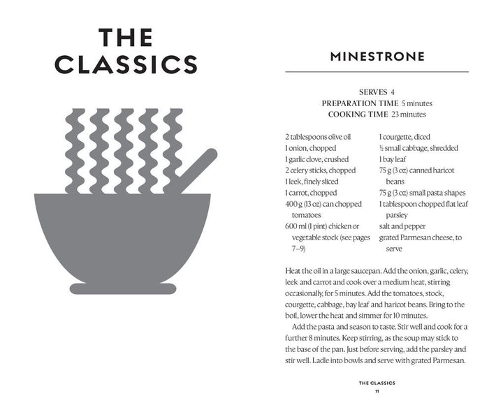 Recipes For Soups Book