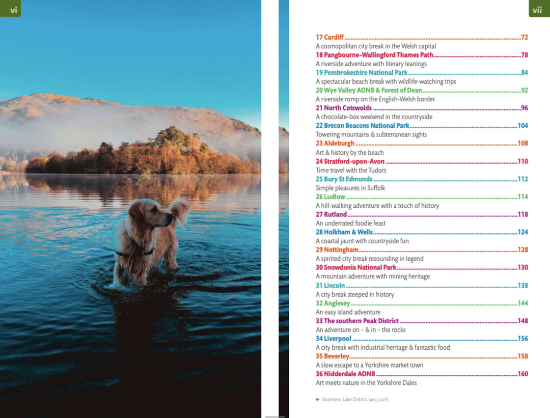 Dog Friendly Weekends: 50 Breaks in Britain Guide Book