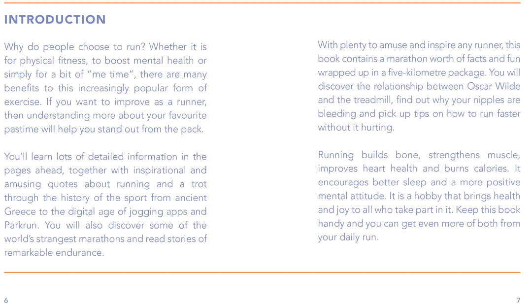 Little Book of Running Book