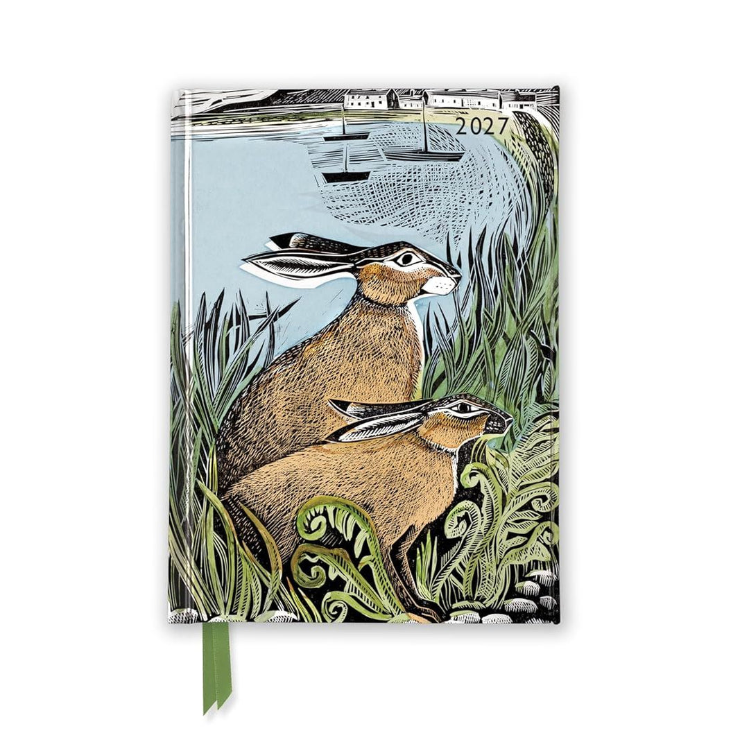Angela Harding Rathlin Hares 2027 Luxury Pocket Diary