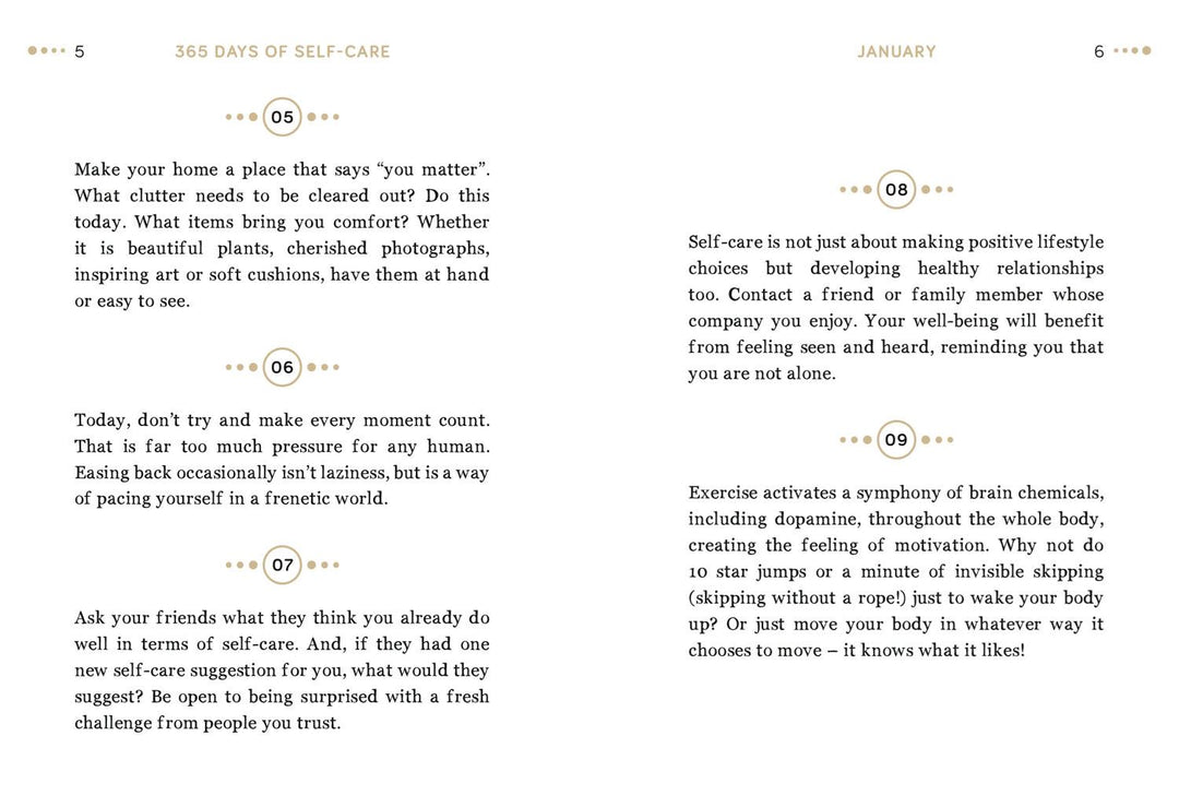 365 Days of Self Care Book
