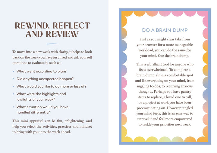 The Sunday Reset Self Care Book