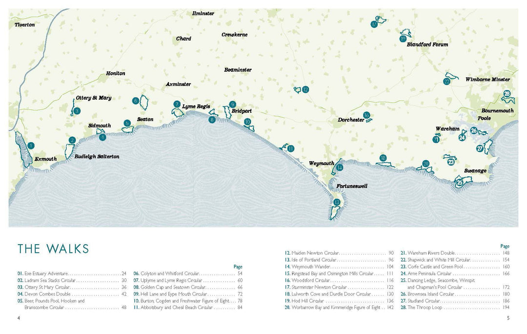 Wild Swimming Walks Dorset &amp; East Devon Book