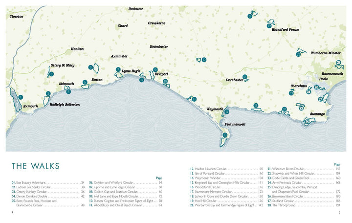 Wild Swimming Walks Dorset &amp; East Devon Book