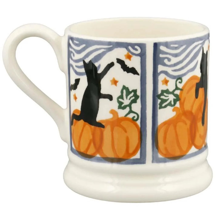 Emma Bridgewater Cats &amp; Pumpkins 1/2 Pint Mug