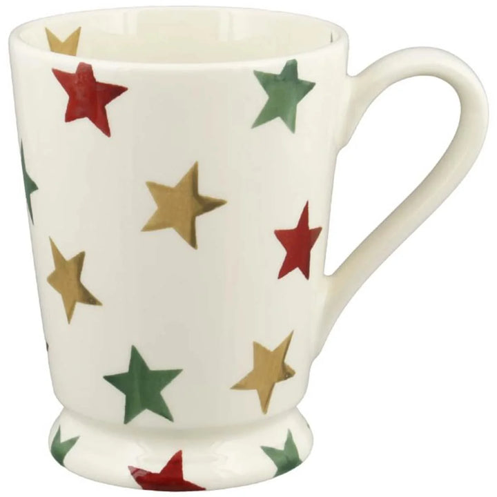 Emma Bridgewater Red, Green &amp; Gold Stars Cocoa Mug