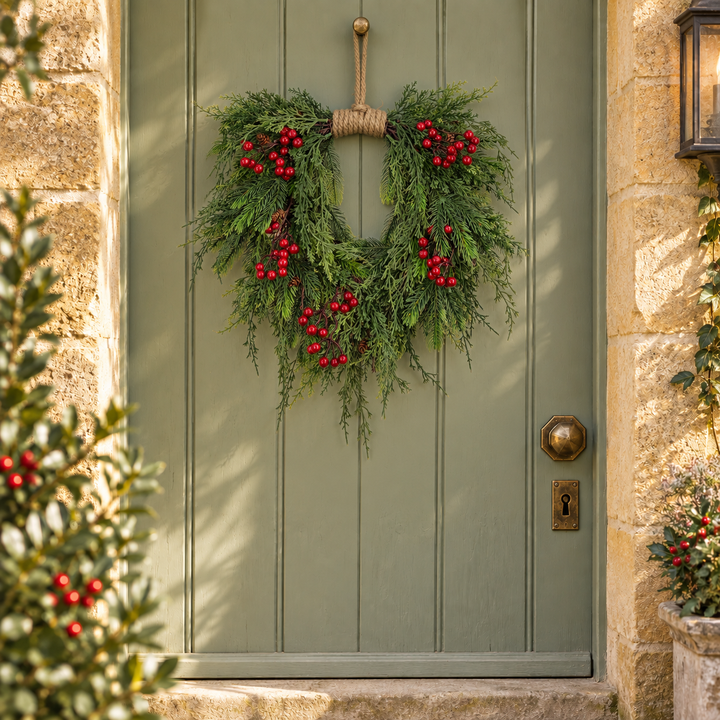 Toft Cedar Jute Wreath - 50cm